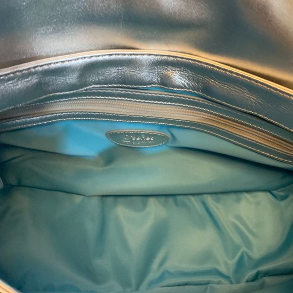 Metallic Silver G Series Cole Haan Bag - Picture 3 of 4